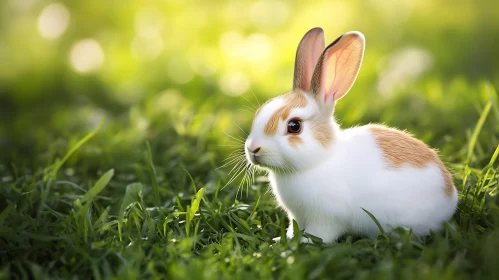 Rabbit in the Grass