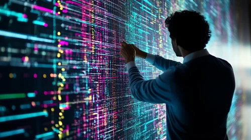 Man and Digital Interface