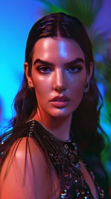 Glamorous Portrait of Kendall Jenner