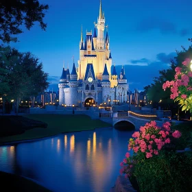 Fairytale Castle Reflection