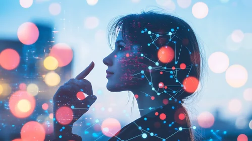 Digital Thinking: AI and Human Portrait