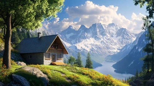 Cabin in the Mountains