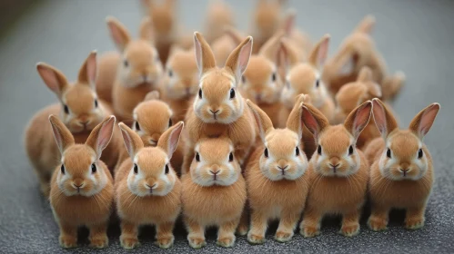 Caramel Bunnies Group Portrait