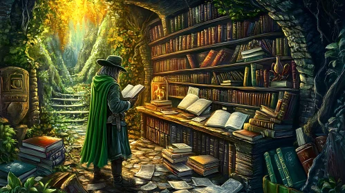 Secret Library of the Green Cloak