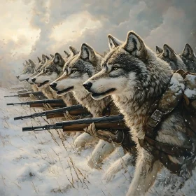 Wolf Pack: Soldiers in Snow