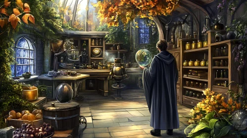 Magical Alchemist's Study