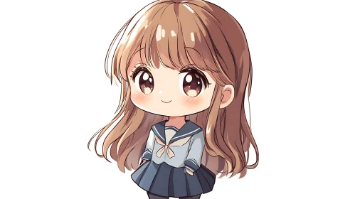 Cute Anime Chibi Art