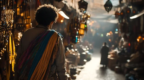 Man in Market