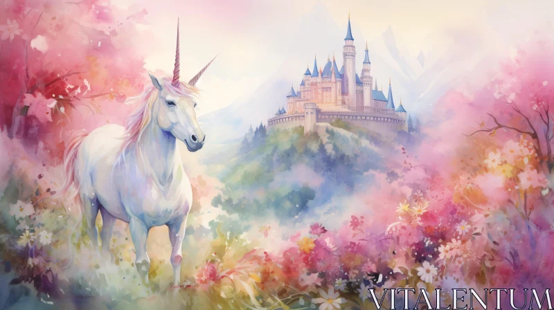 Dreamlike Unicorn by Mystical Castle