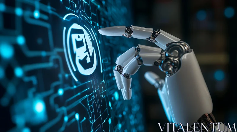 AI Interface Controlled by Robot