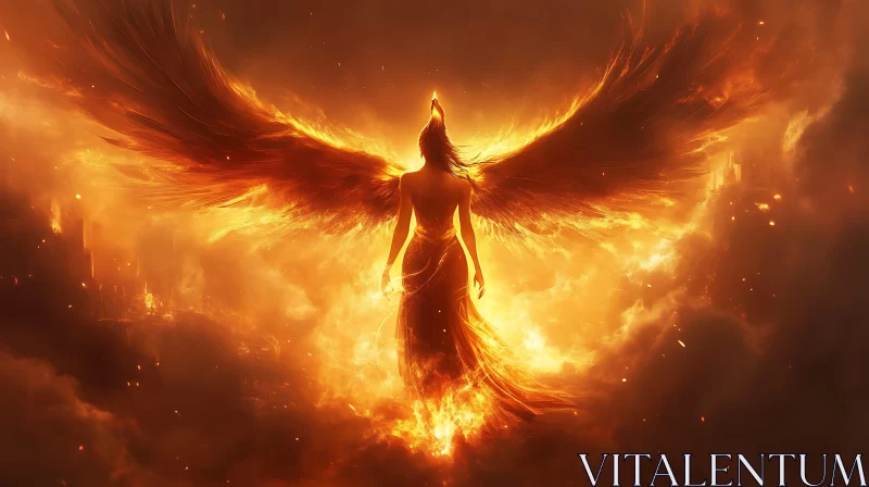 Ember Wings: A Phoenix's Ascent