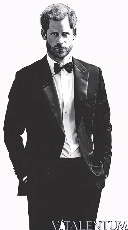 Formal Portrait of Prince Harry