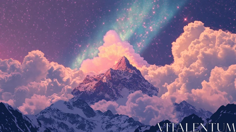 Celestial Mountain Dreamscape