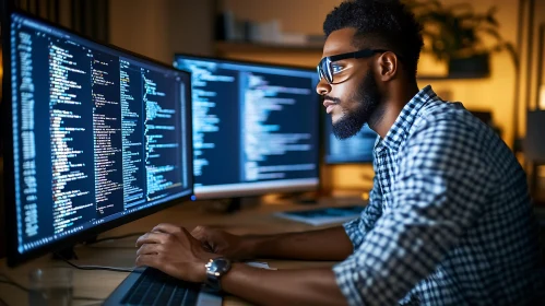 Software Developer Coding