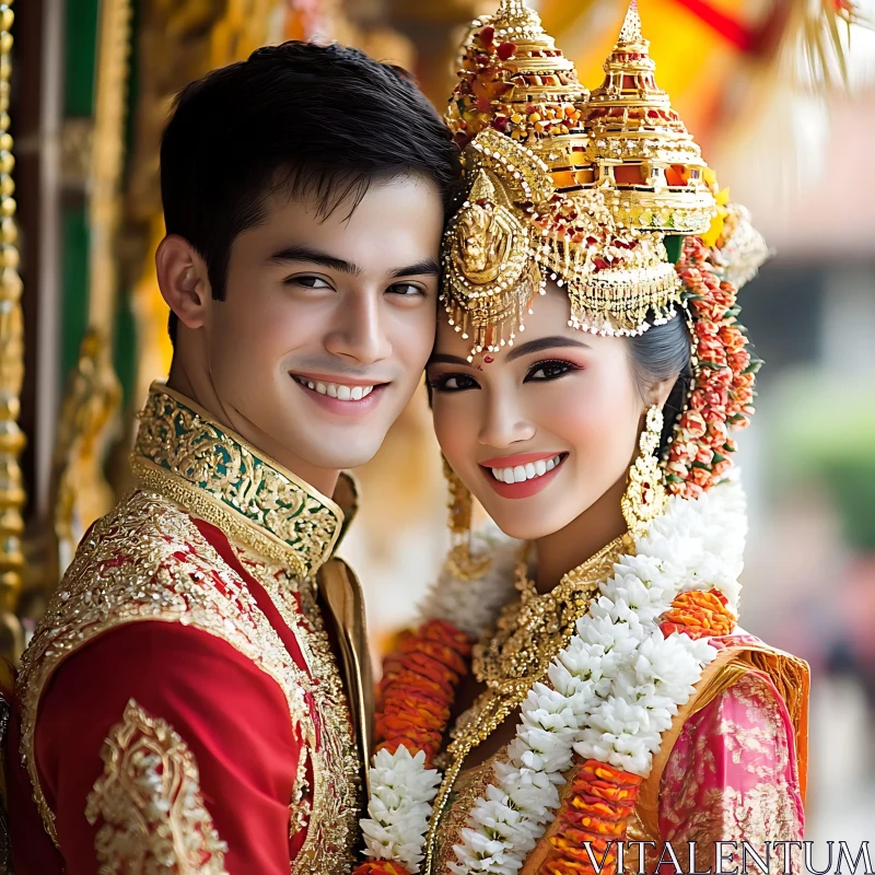 Joyful Wedding Day Portrait