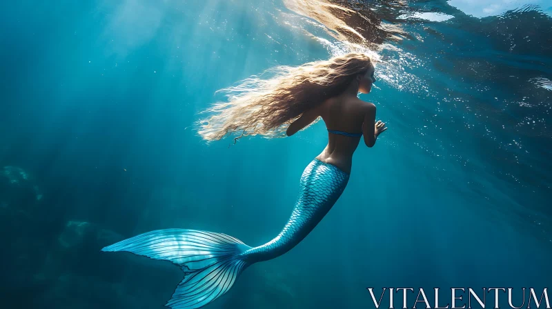 Underwater Mermaid Fantasy Art