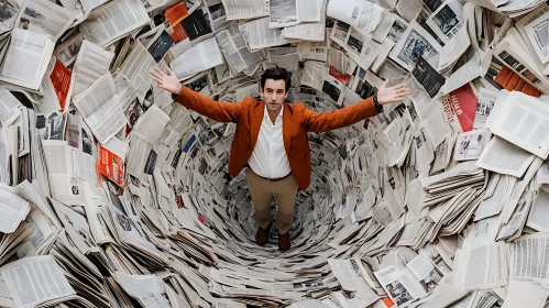 Newspaper Abyss: A Man's Perspective