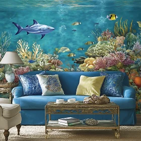 Underwater Oasis Living Room