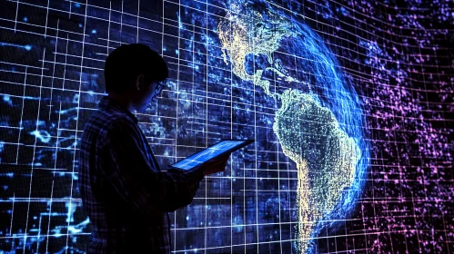 Global Data Interaction on Screen