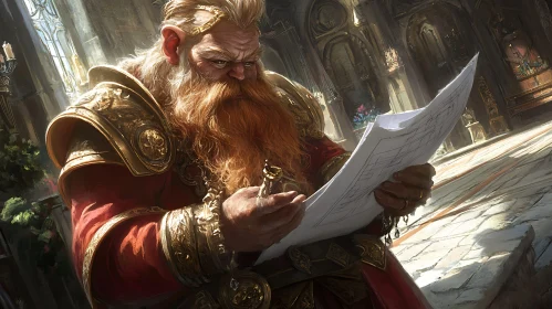 Golden Dwarf Analyzing Blueprint