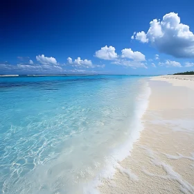 Seascape Paradise: Clear Water and Blue Sky