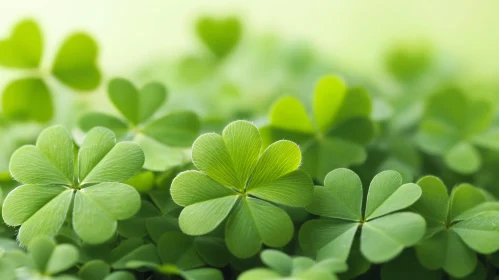 A Sea of Green Clovers