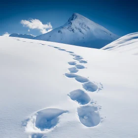 Winter Mountain Trail