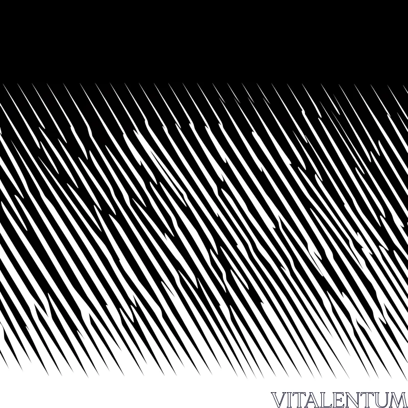 Monochrome Parallel Lines Composition AI Image