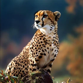 Spotted Predator on the Lookout