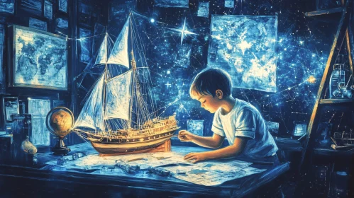 Child's World: Ship Model Creation