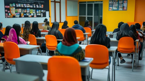 Students in Classroom