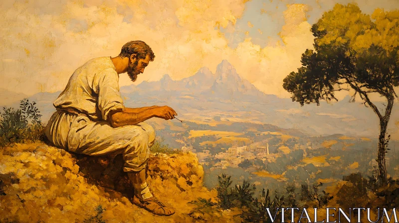 Contemplation on the Cliff Edge
