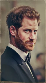 Formal Portrait of Prince Harry