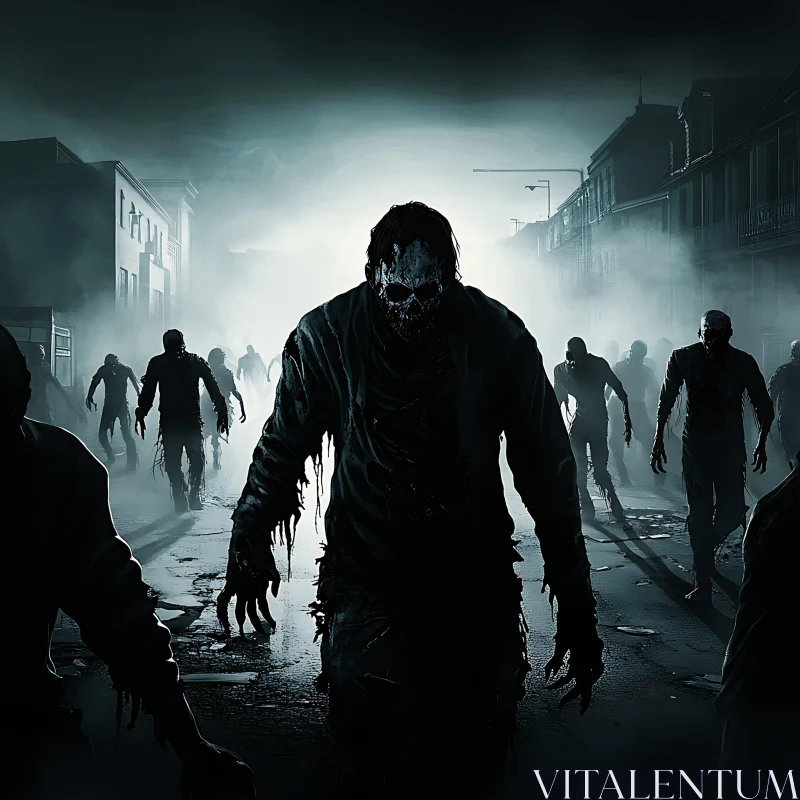 Night of the Walking Undead AI Image