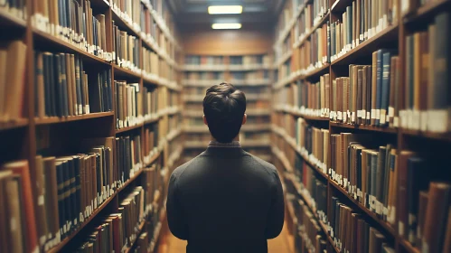 Contemplation in the Library