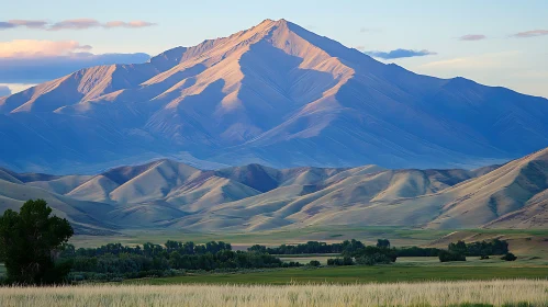 Serene Mountain Vista