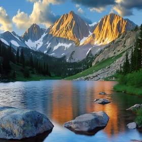 Still Waters, Mountain Peaks