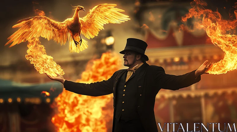 Conjuring the Phoenix AI Image