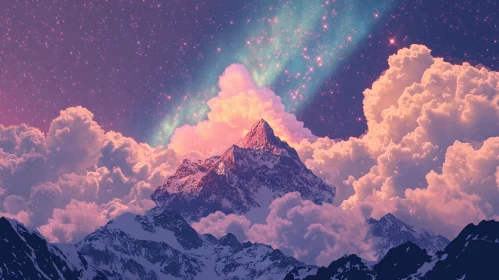 Celestial Mountain Dreamscape