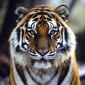 Close-up of a Tiger's Face