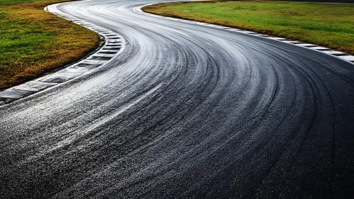 Curving Road Landscape