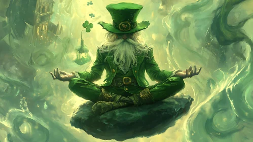 Zen Leprechaun Art