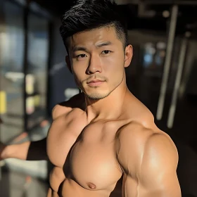 Strong Man Portrait