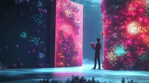 Surreal Underwater Library