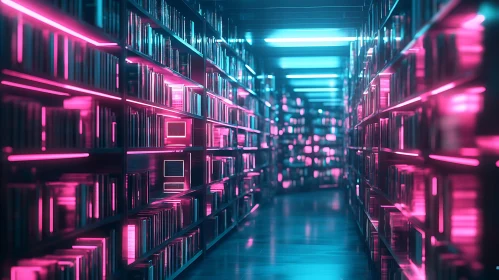 Futuristic Bookshelves