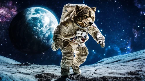 Lunar Wolf: An Astronaut's Journey