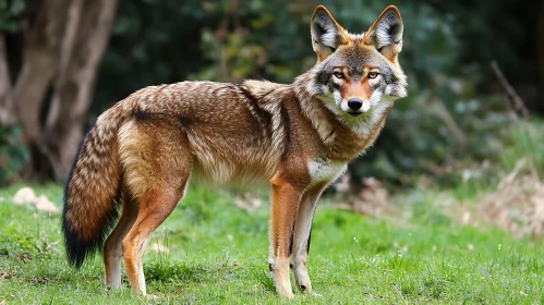 Wild Coyote Portrait