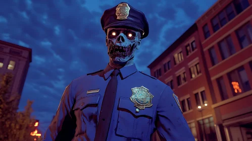 Night Watch: A Zombie Cop's Vigil