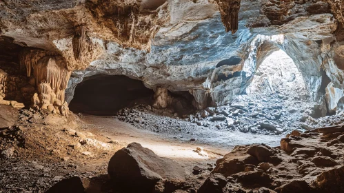 Exploring an Ancient Cave