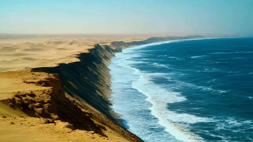 Ocean Meets Desert: A Coastal Scenery